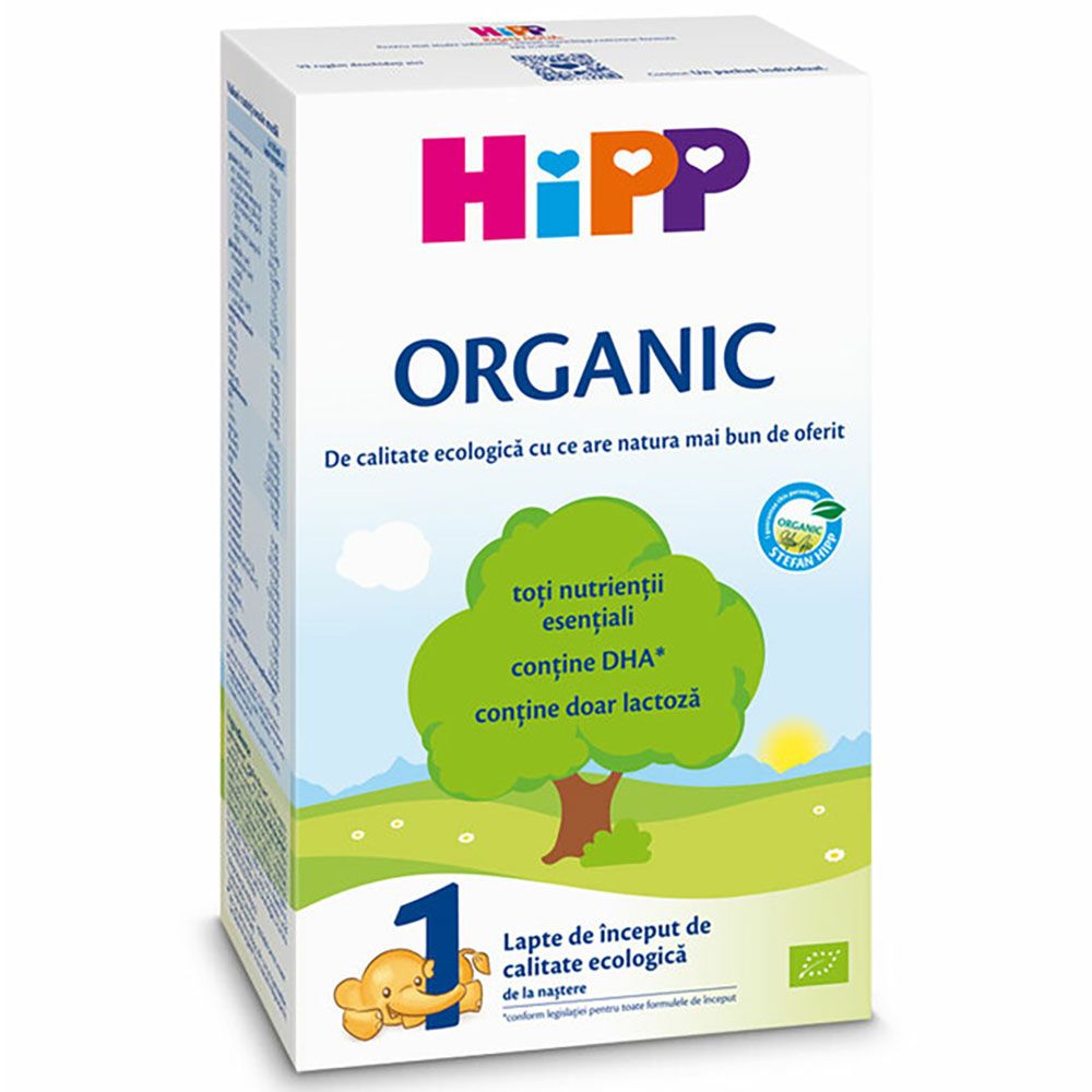 Lapte de inceput organic Hipp 1, 300g