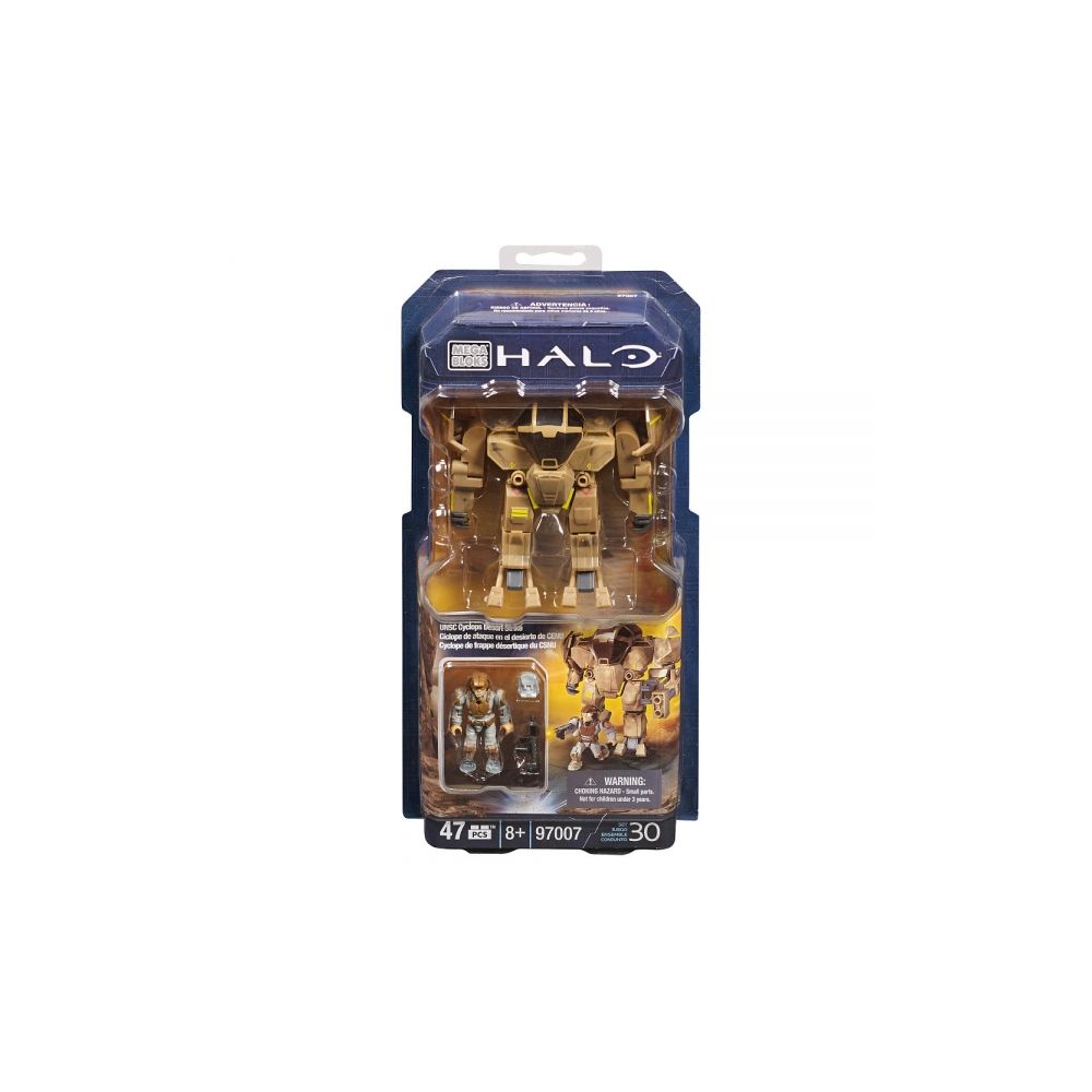 Halo - Set figurine personaj si robot - Mega Bloks