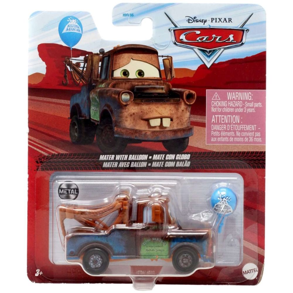 Masinuta din metal, Disney Cars, Mater with Balloon, HFB47