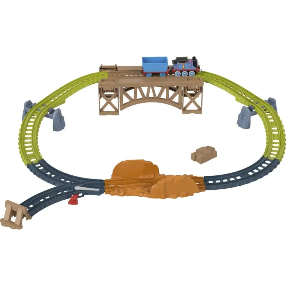 Set de joaca Thomas and Friends, Trenulet cu circuit, Thomas, HHV79