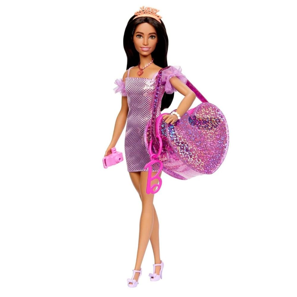 Set gentuta si rochie pentru Papusa, Barbie, HJT45