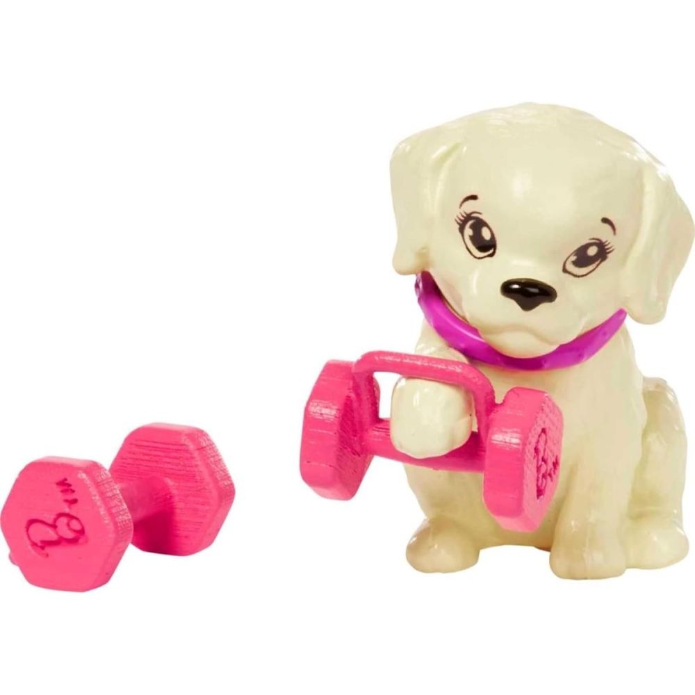 Set de joaca cu papusa Barbie, Workout Outfit, HKT91