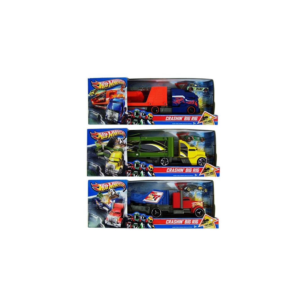 Hot Wheels - Set Trailer si Masina