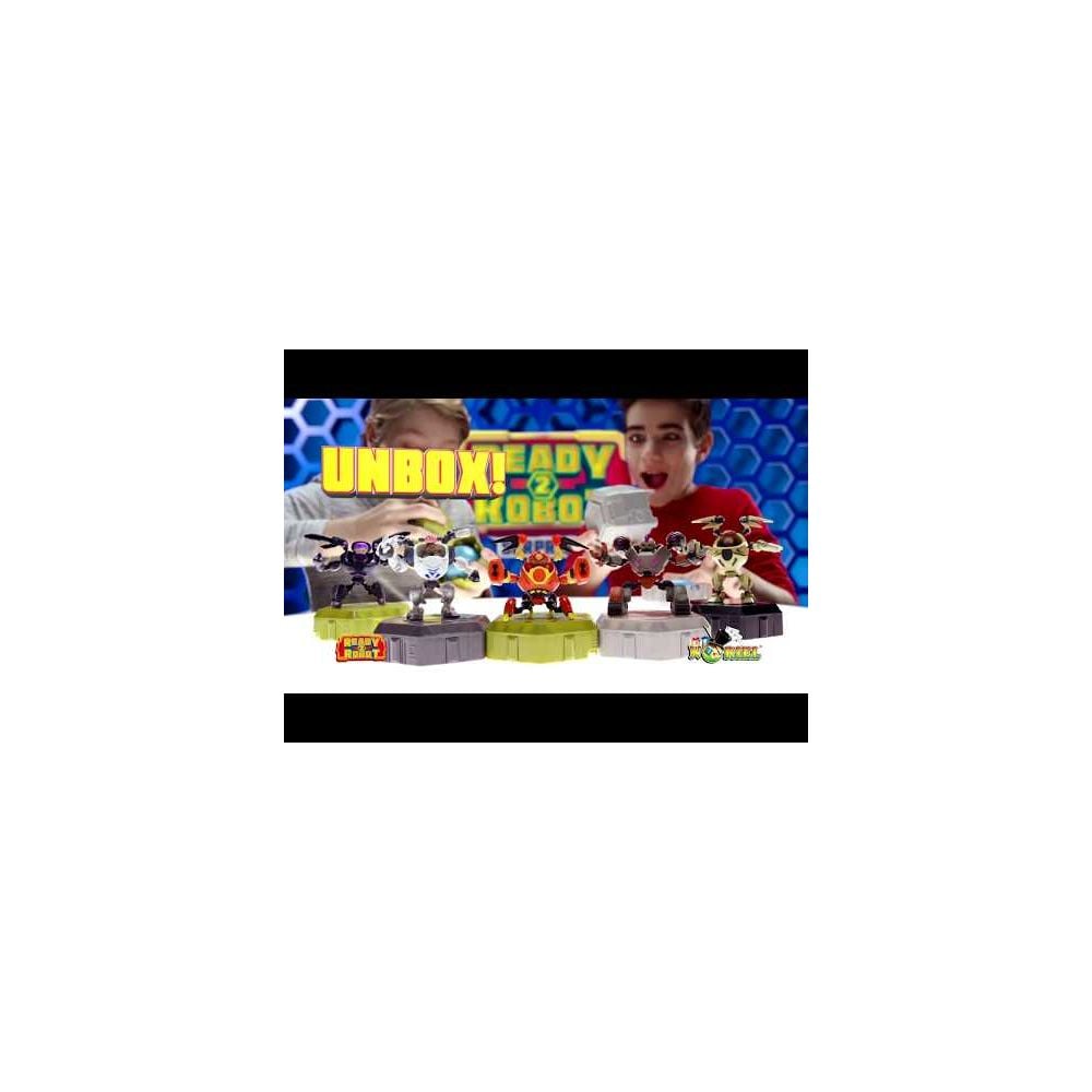 Set figurina si slime Ready2Robot - Pilot Style 2, Seria 1 (554011E5C)