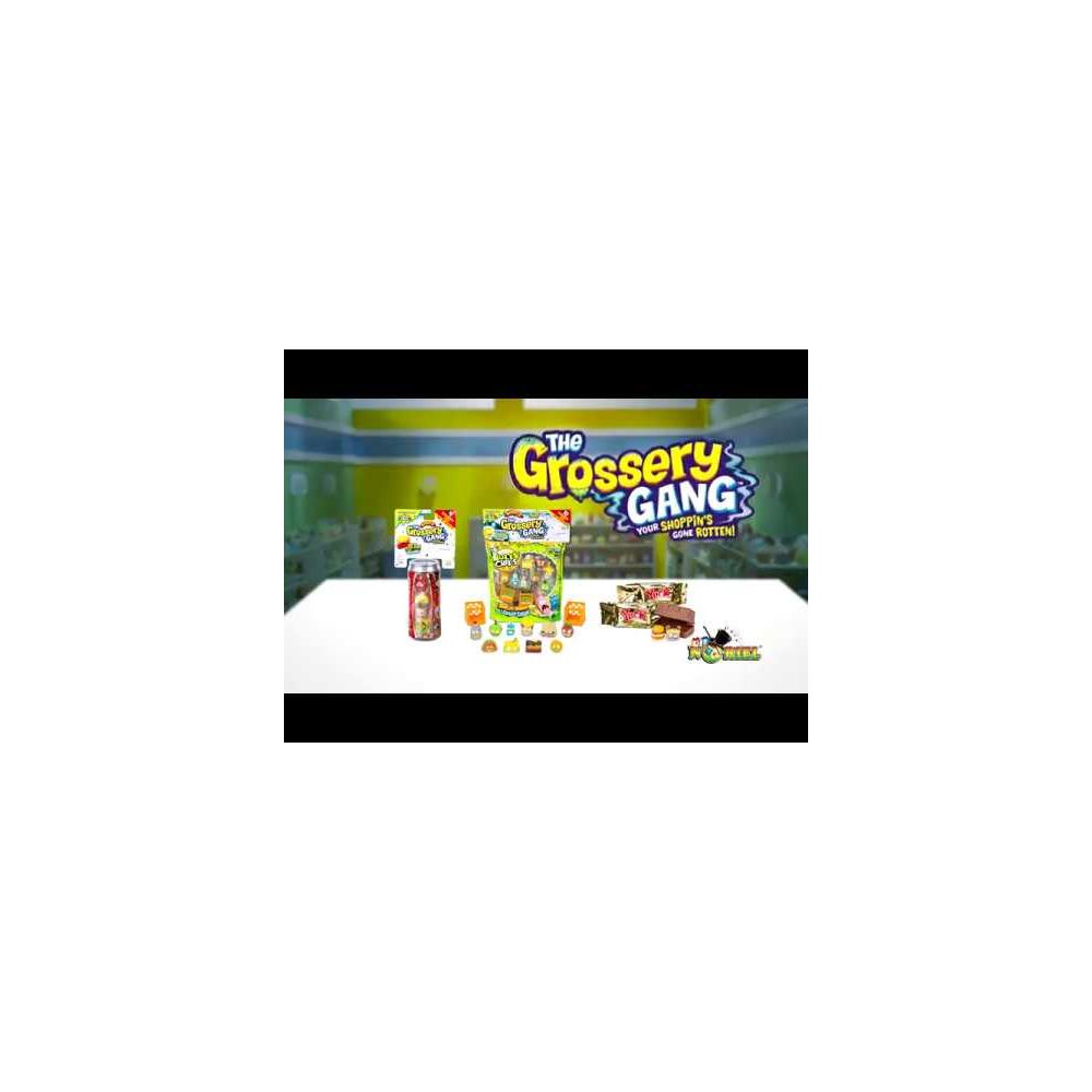 Set tematic cu figurine The Grossery Gang S2 - Cutie cu surprize