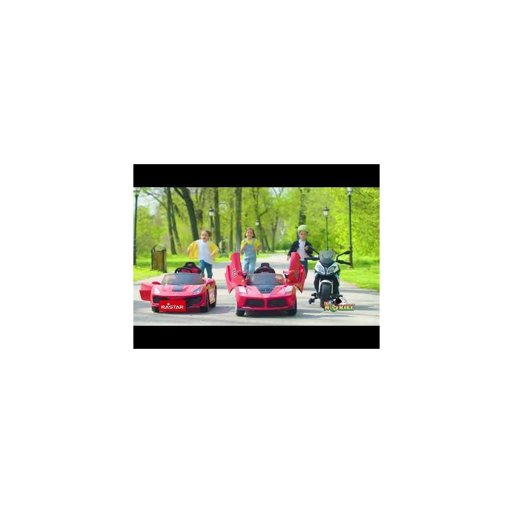 Masinuta electrica Rastar, Ferrari Scuderia, 12 V, Rosu