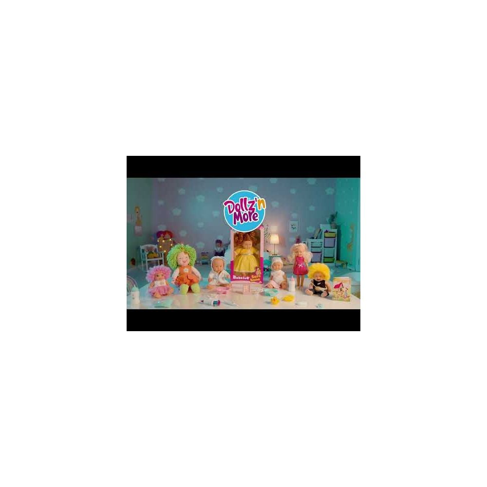 Papusa Rainbow Dolls, Dollz n More, cu par mov, 45 cm