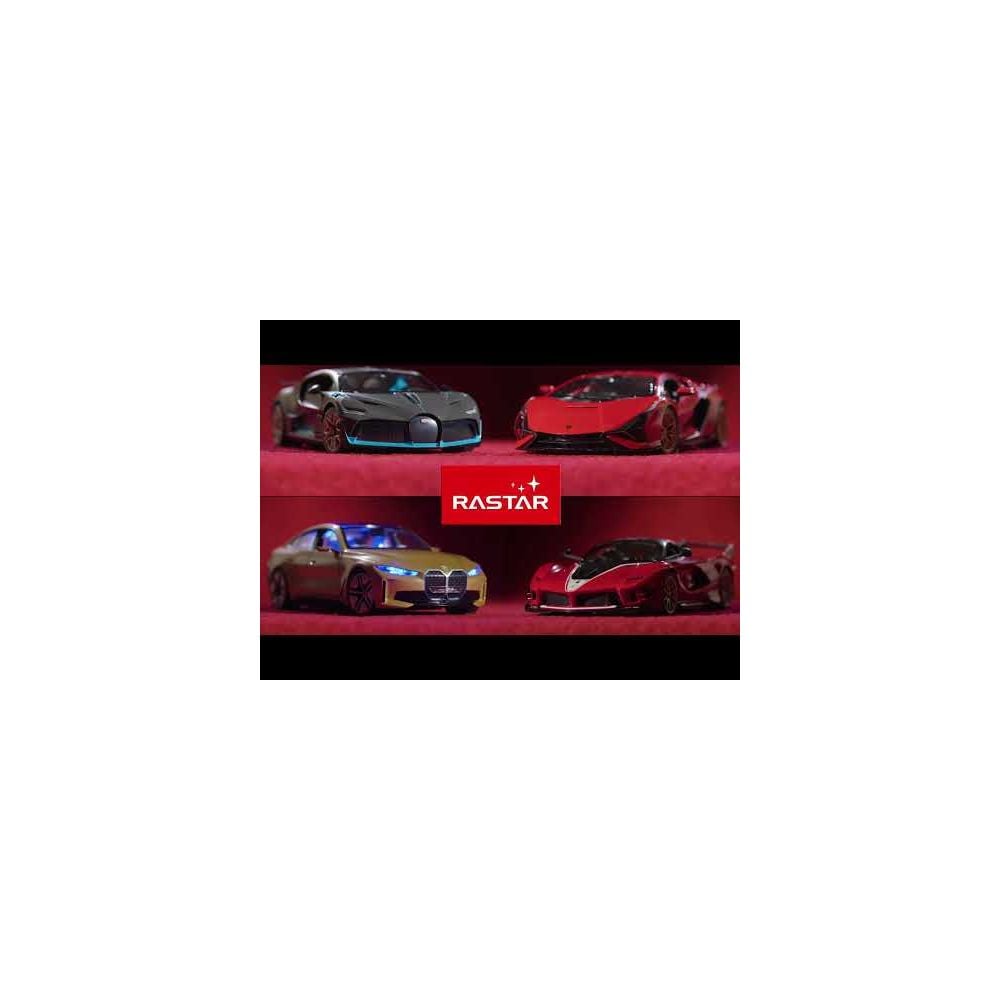 Masinuta cu telecomanda, Rastar BMW X6 M, Negru 1:14