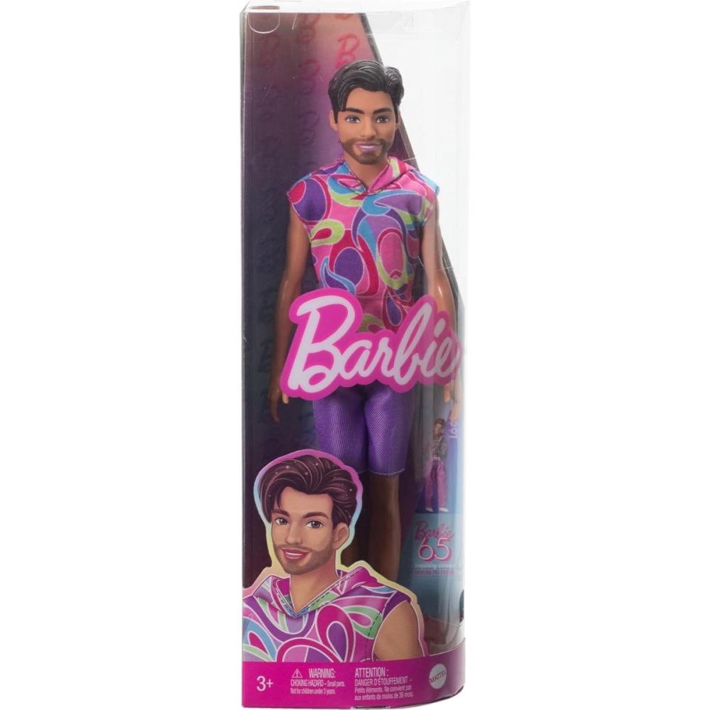 Papusa Barbie Fashionista, Ken, Totally Hair Look, HRH26 | Noriel