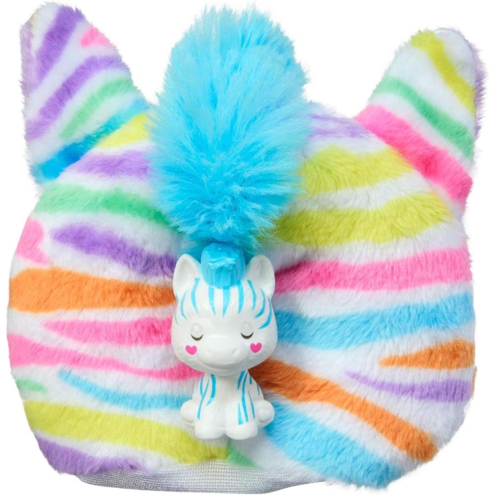 Papusa Barbie, Cutie Reveal, Zebra, 10 surprize, HRK39