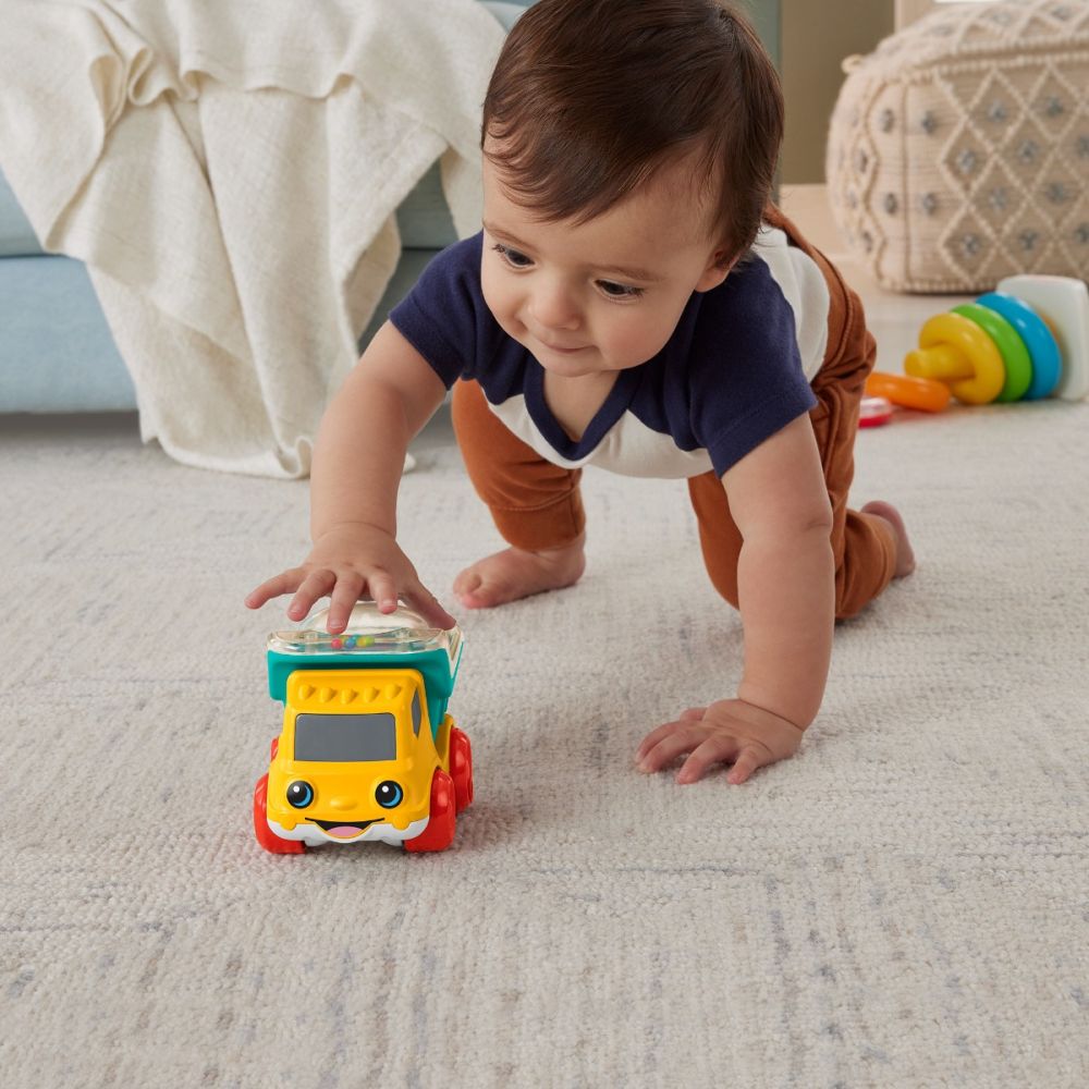 Jucarie bebelusi, Fisher Price, Camion cu basculanta, HRP28
