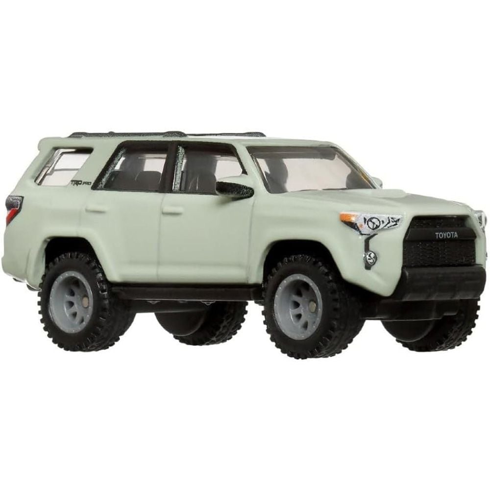 Transportator cu masinuta Hot Wheels, 18 Toyota 4Runner si 89 Toyota Supra, HRV37