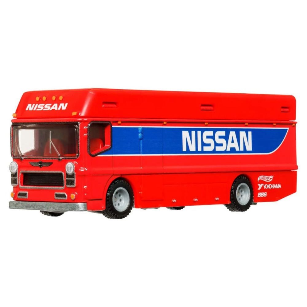 Transportator cu masinuta Hot Wheels, Car Culture, Euro Hauler si 94 Nissan 300 ZX GTS, HRV44