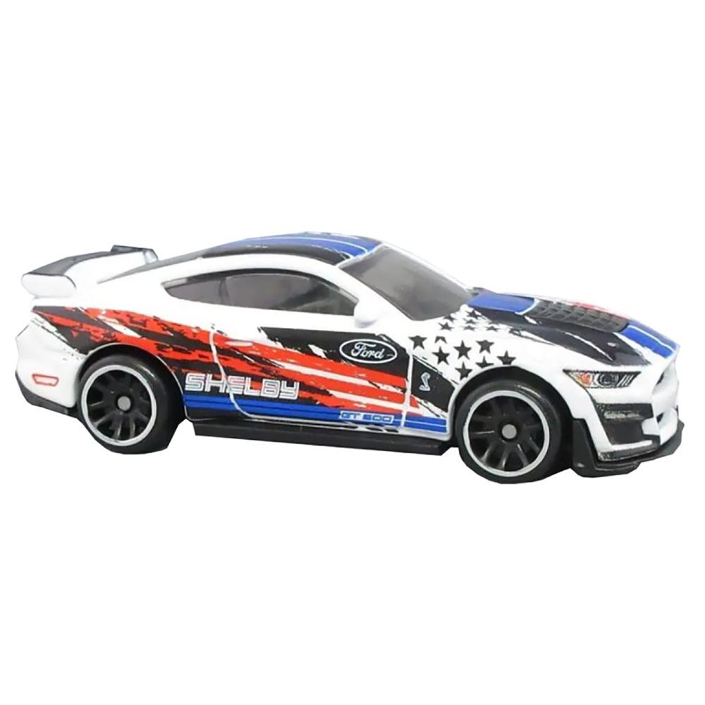 Masinuta metalica, Hot Wheels, Stars Stripes, 2020 Ford Shelby Gt500, HRW65