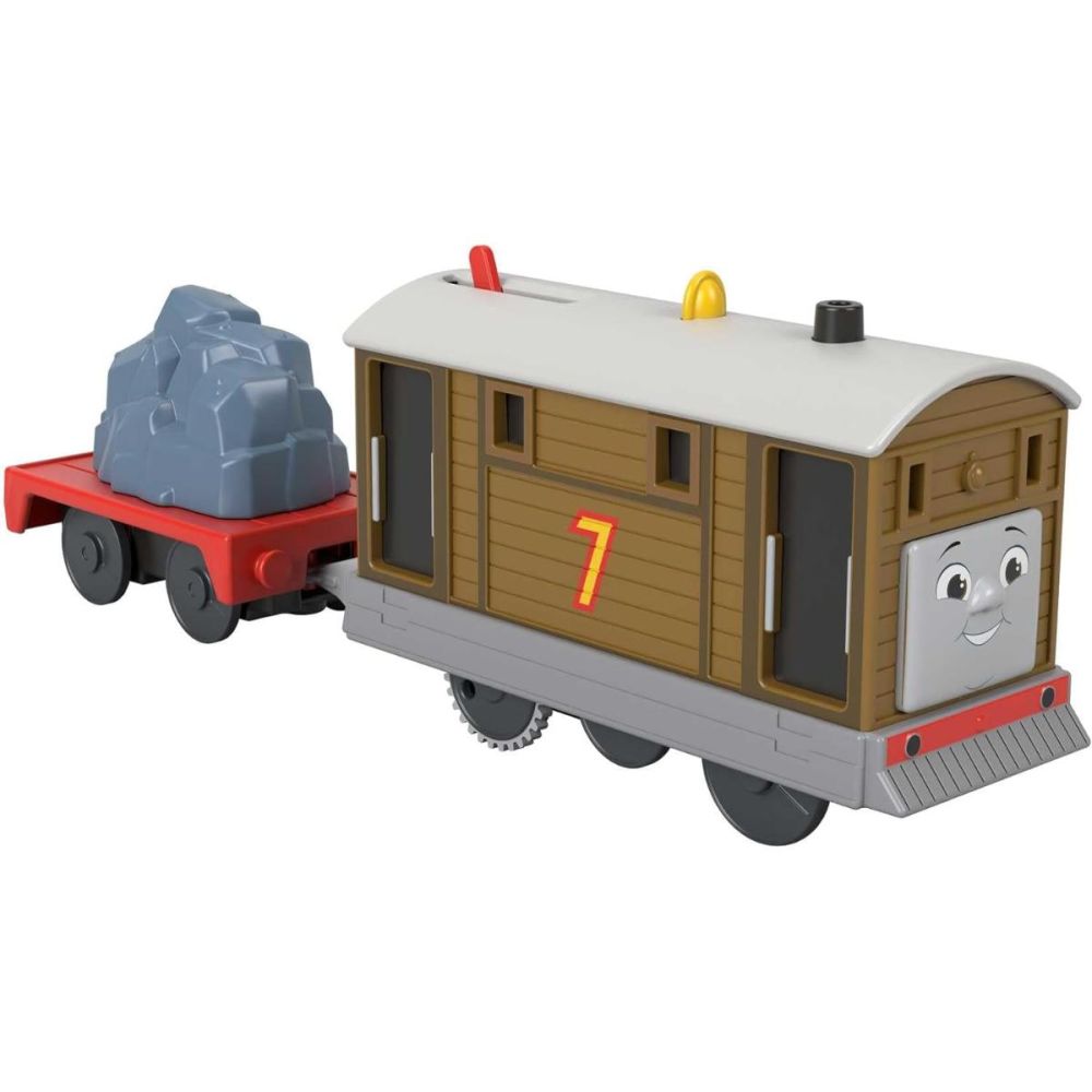 Locomotiva motorizata cu vagon, Thomas and Friends, Toby, HTN30
