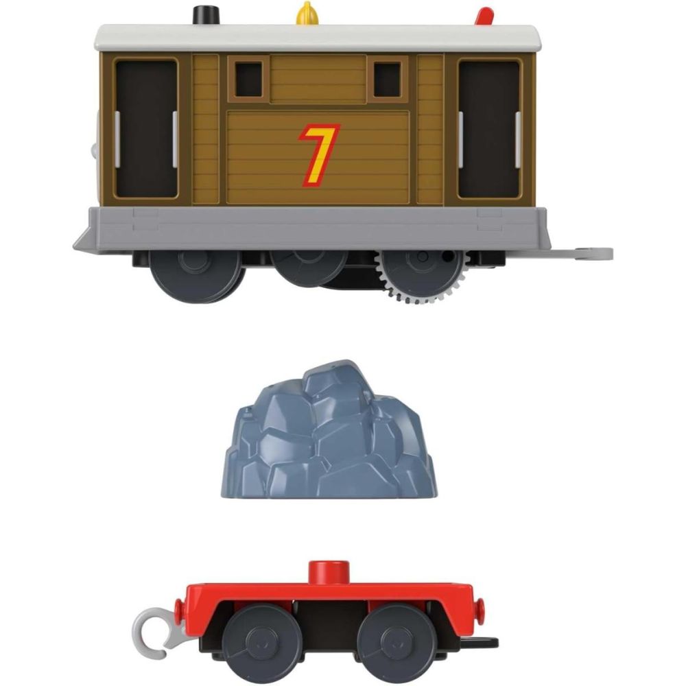 Locomotiva motorizata cu vagon, Thomas and Friends, Toby, HTN30