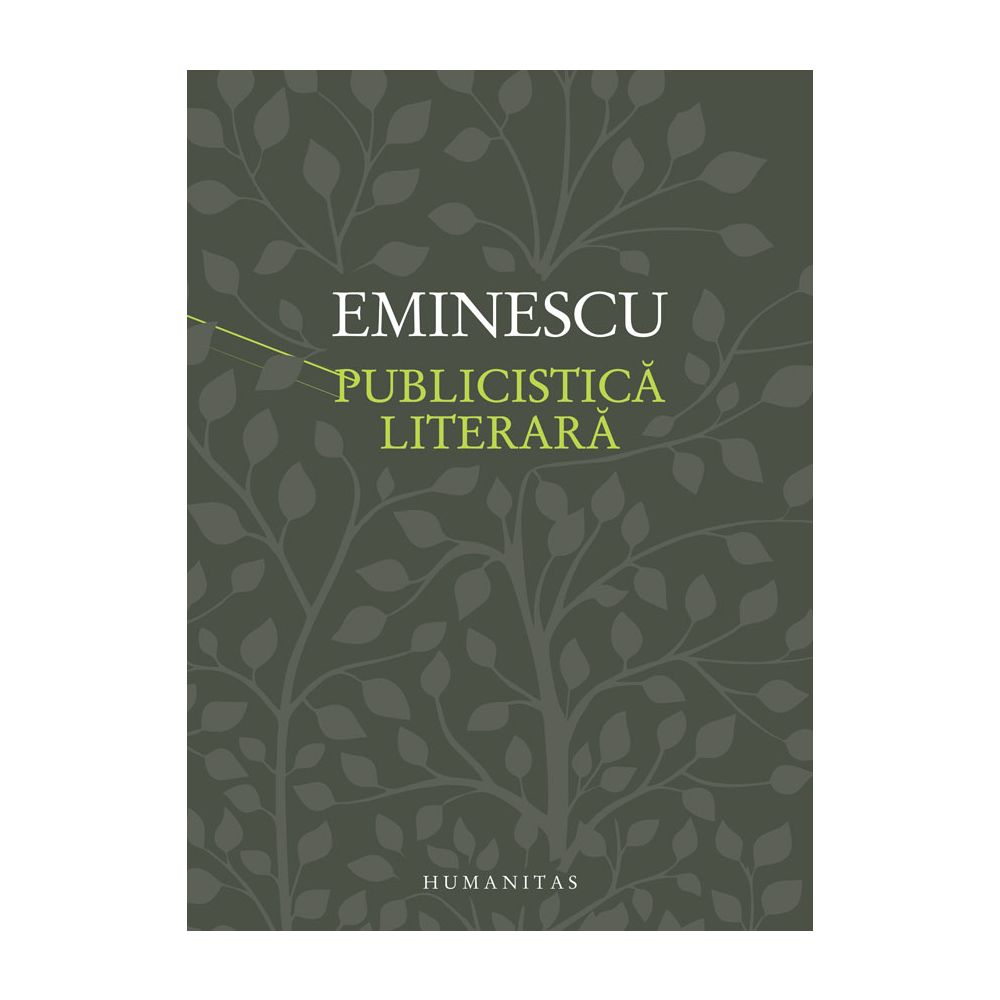 Publicistica literara, Mihai Eminescu