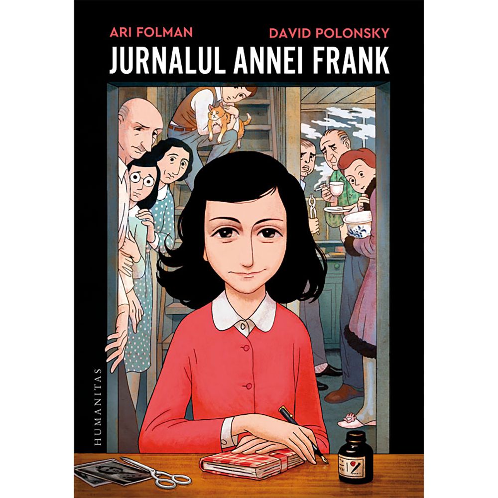 Carte Editura Humanitas, Jurnalul Annei Frank (roman grafic), Ari Folman