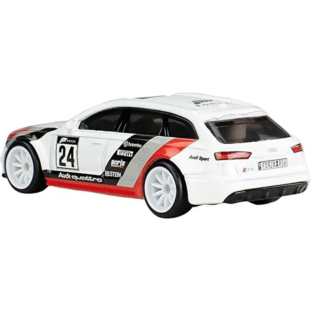 Masina metalica Hot Wheels, Pop Culture, Forza, 17 Audi RS6 Avant, 1:64, HVJ47