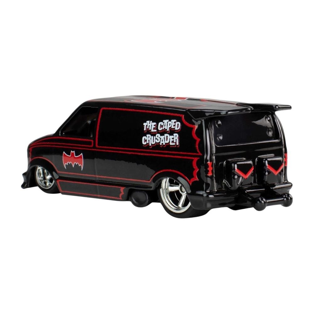 Masina metalica Hot Wheels, Pop Culture, Batman, 1985 Chevy Astro Van, 1:64, HVJ48