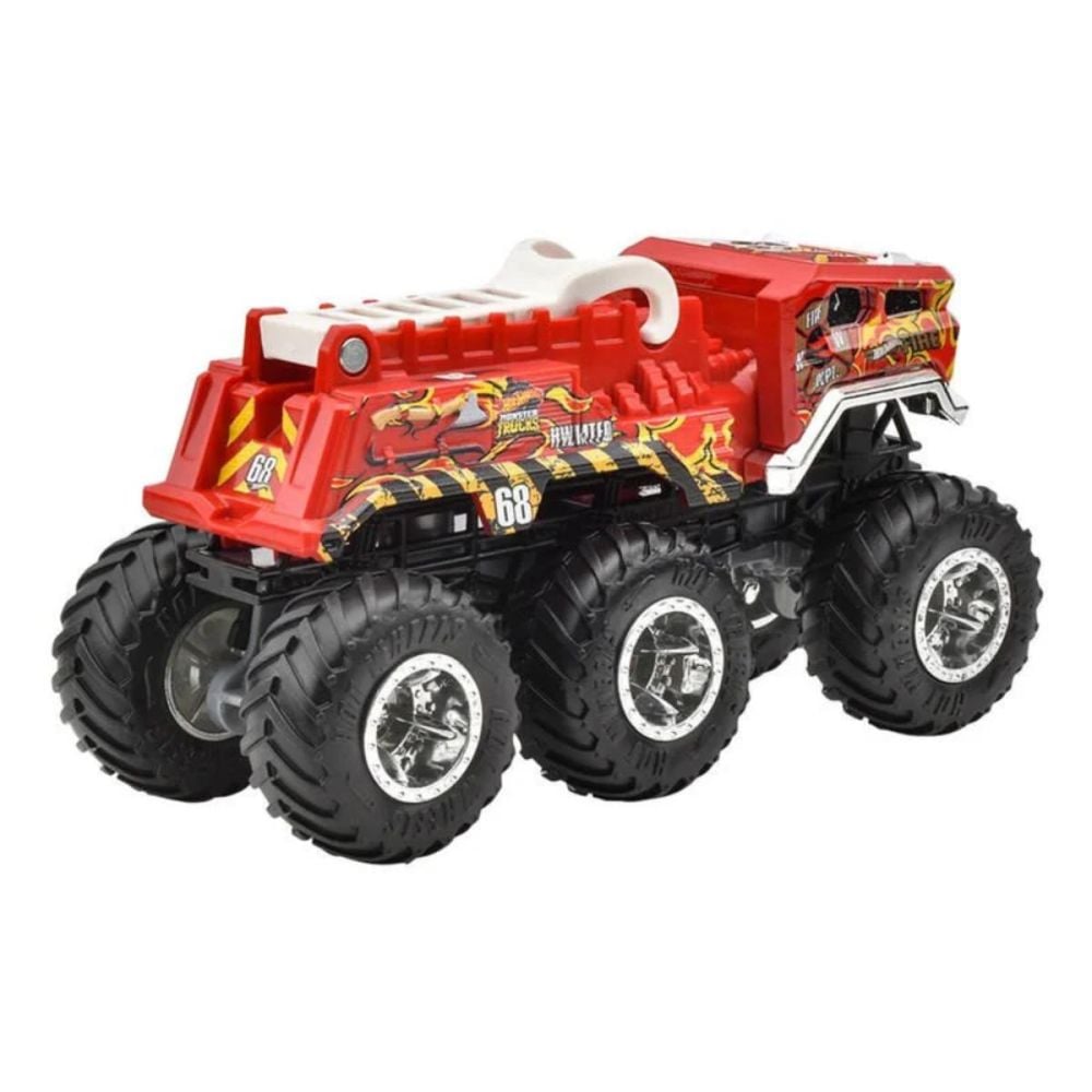 Masinuta Hot Wheels Monster Truck, Big Rigs, HW 5 Alarm, 1:64, HWN94