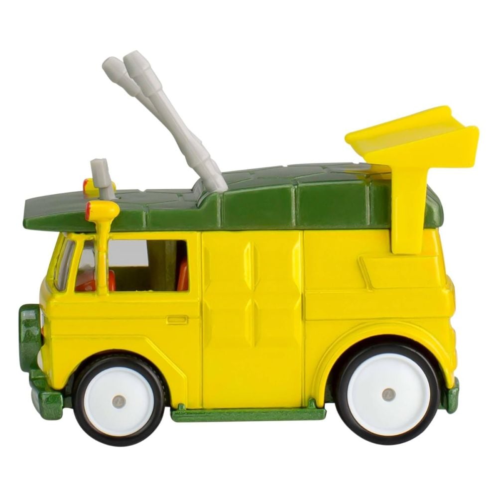 Masina metalica Hot Wheels, Pop Culture, Teenage Mutant Ninja Turtle, Party Wagon, 1:64, HXF04