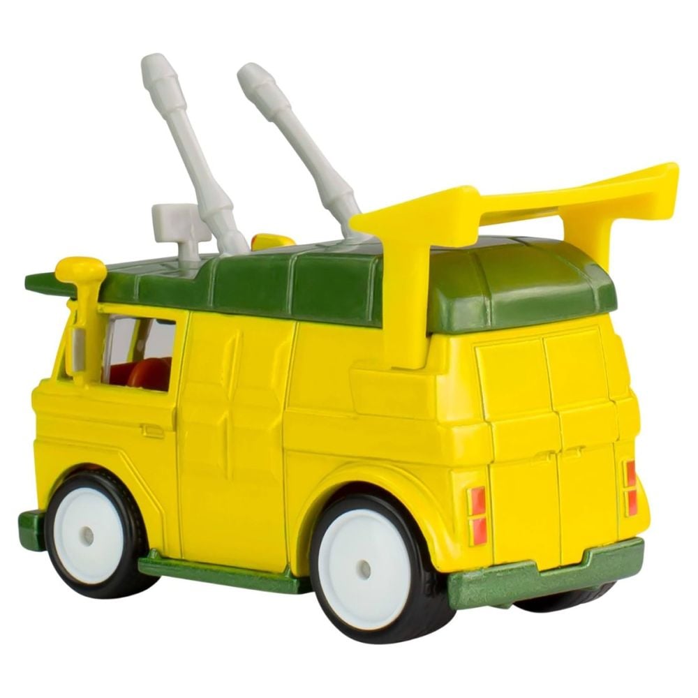 Masina metalica Hot Wheels, Pop Culture, Teenage Mutant Ninja Turtle, Party Wagon, 1:64, HXF04