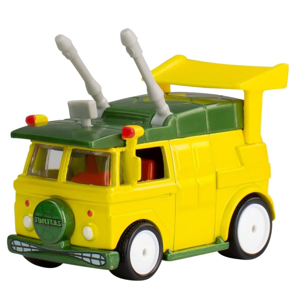 Masina metalica Hot Wheels, Pop Culture, Teenage Mutant Ninja Turtle, Party Wagon, 1:64, HXF04