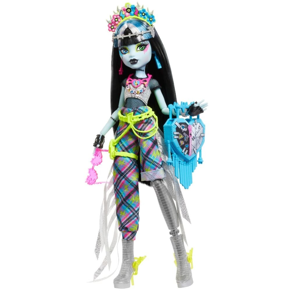 Papusa Monster High, Monster Fest, Frankie Stein, HXH79