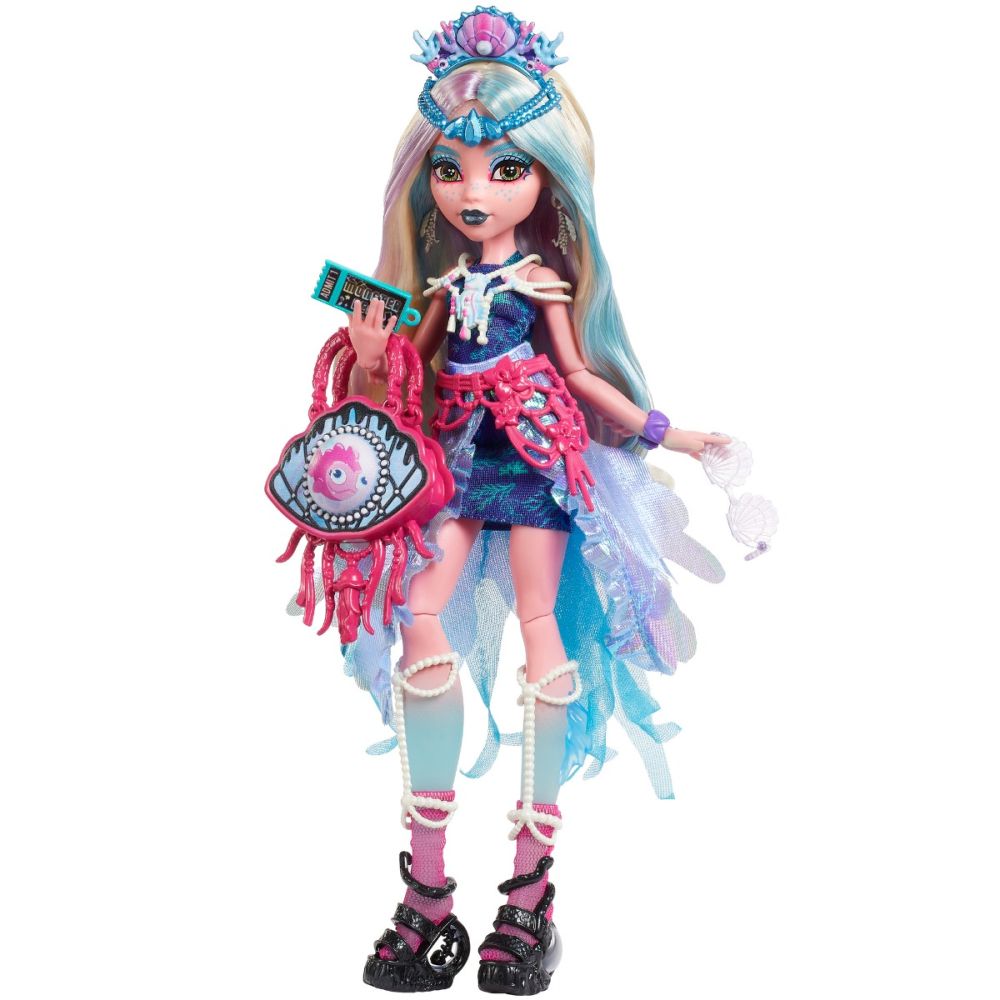 Papusa Monster High, Monster Fest, Lagoona Blue, HXH82