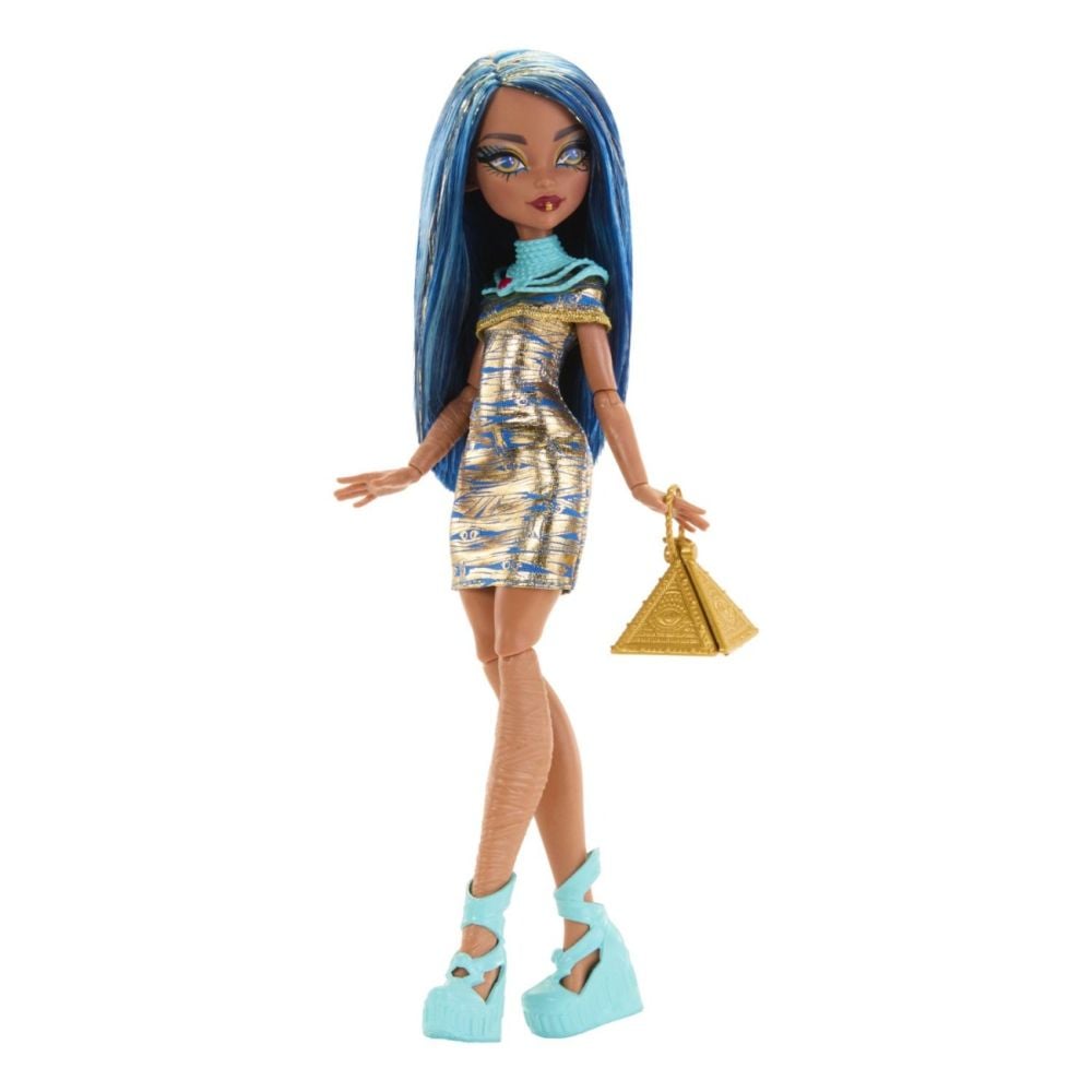 Papusa cu accesorii, Monster High, Cleo De Nile, HXH95