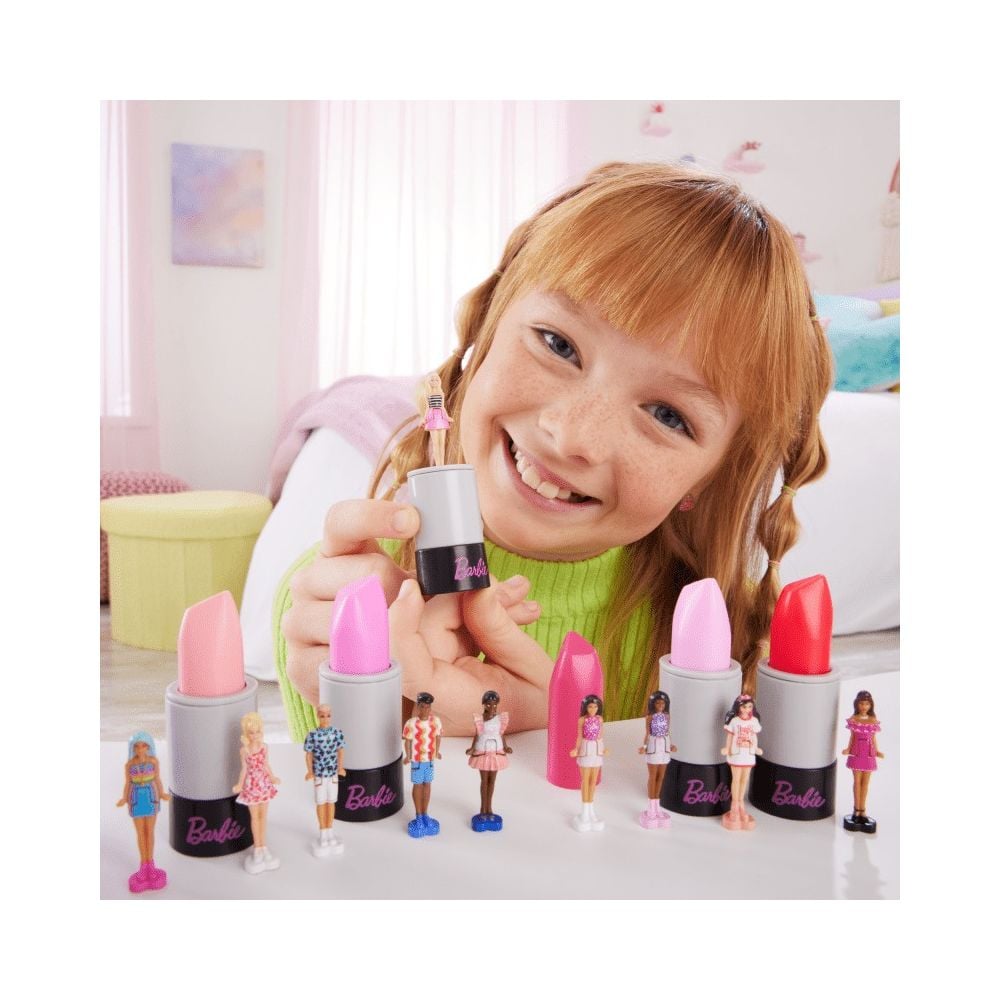 Papusa surpriza in ruj, Barbie, Mini BarbieLand, HYF19