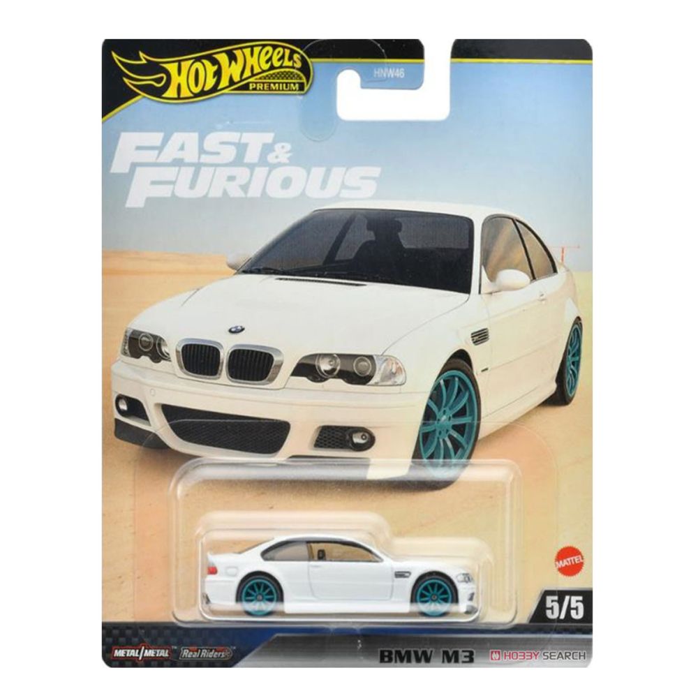 Masinuta din metal, Hot Wheels, Fast and Furious, BMW M3, 1:64, HYP70