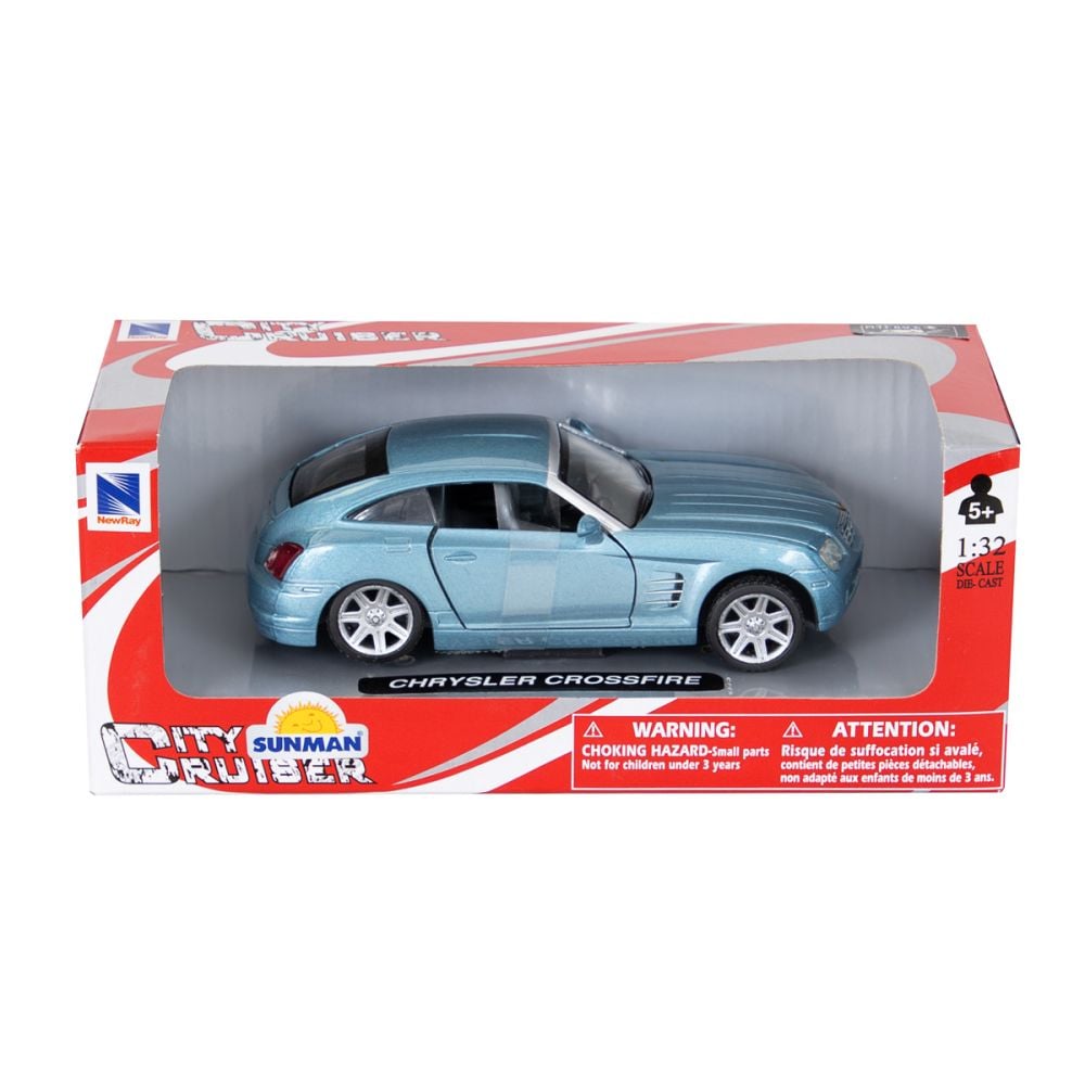 Masina sport metalica, New Ray, Chrysler Crossfire, 1:32