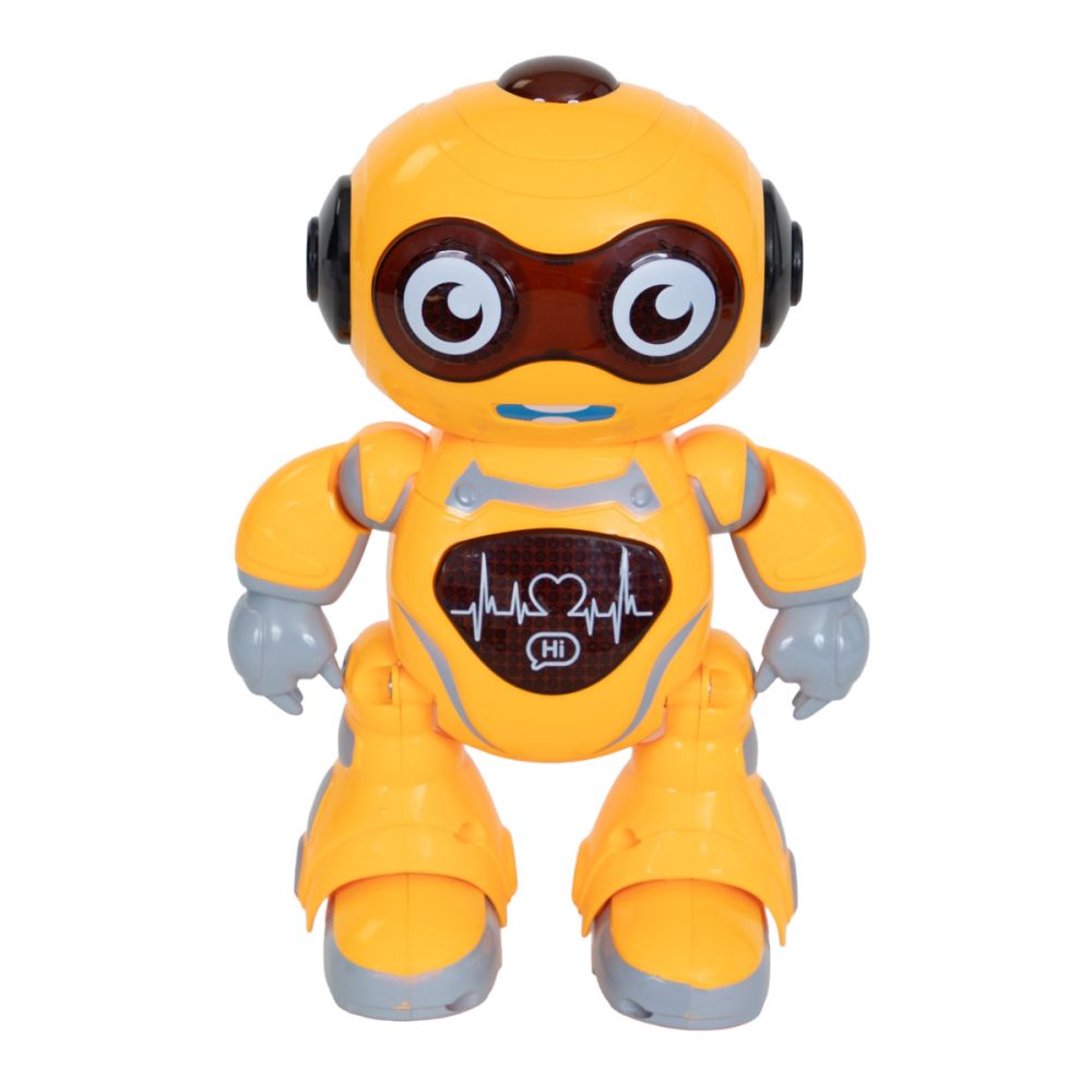 Robotel cu telecomanda care danseaza, Cute Robot, Galben