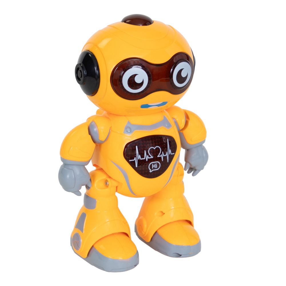 Robotel cu telecomanda care danseaza, Cute Robot, Galben