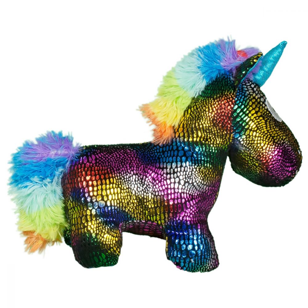 Jucarie de plus Noriel, Unicorn, Multicolor, 24 cm