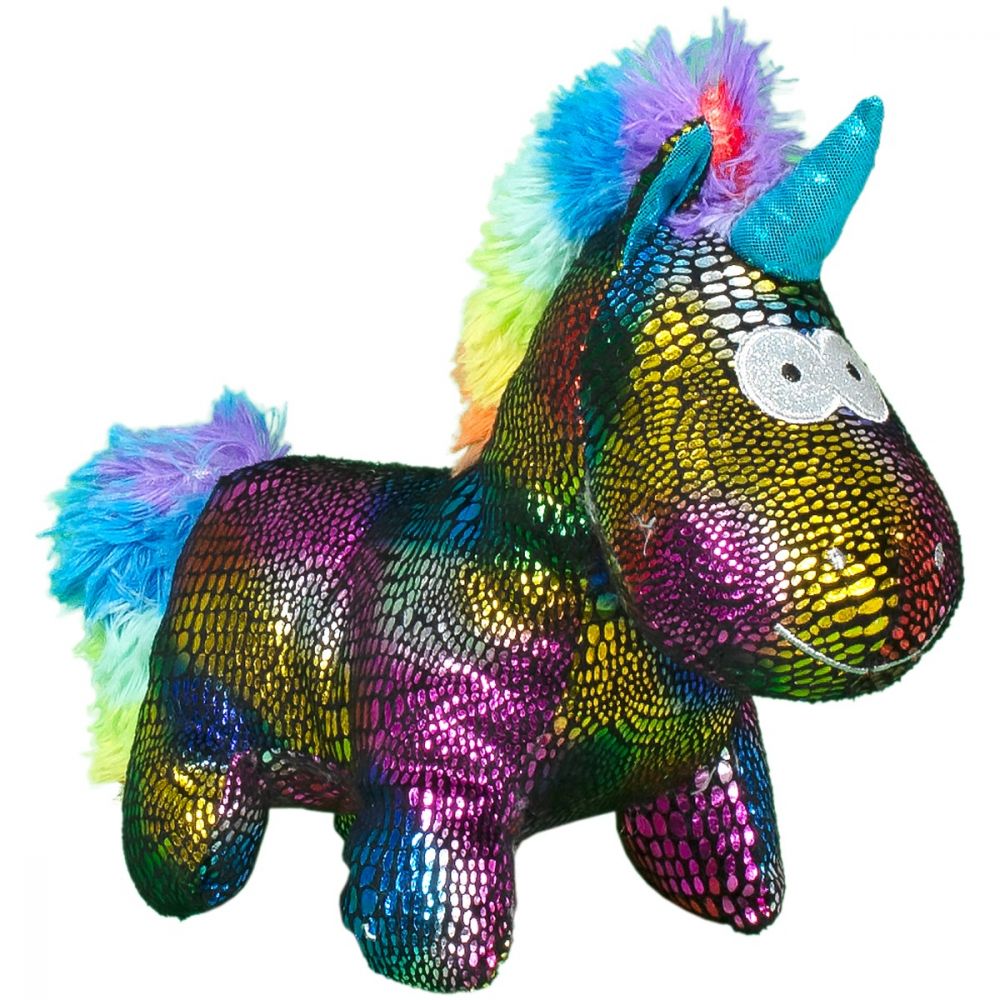 Jucarie de plus Noriel, Unicorn, Multicolor, 24 cm