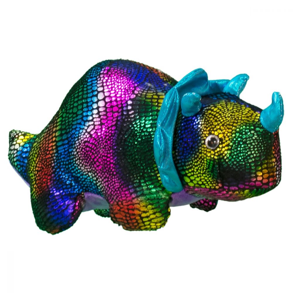 Jucarie de plus Noriel, Rinocer, Multicolor, 27 cm