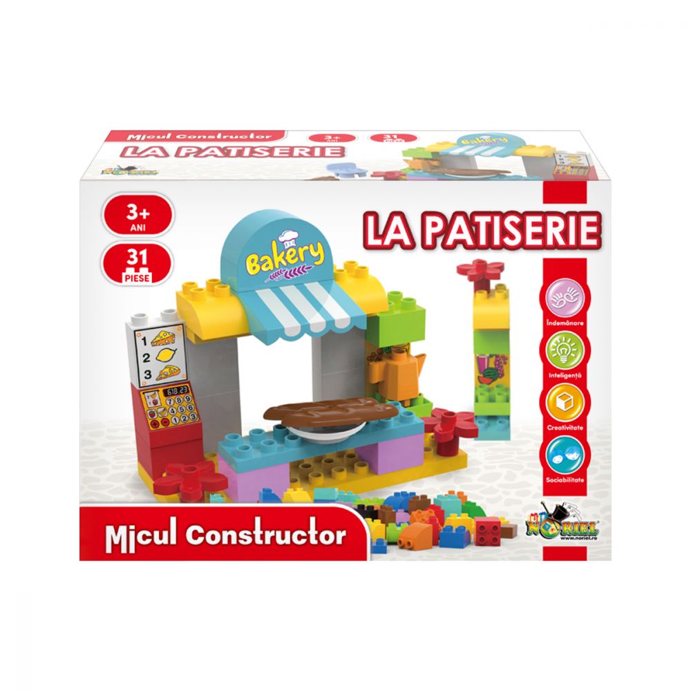 Jucarie de constructie La Patiserie, Micul Constructor