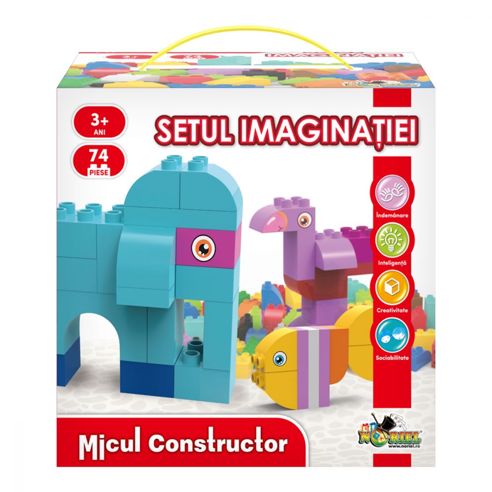 Jucarie de constructie Setul Imaginatiei, Micul Constructor