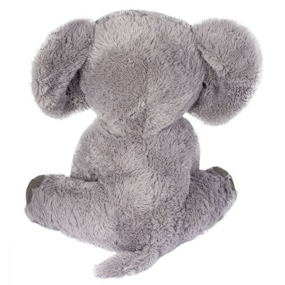 Jucarie de plus Noriel, Elefant, Gri, 40 cm