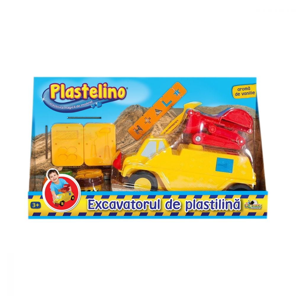 Plastelino - Excavatorul de plastilina