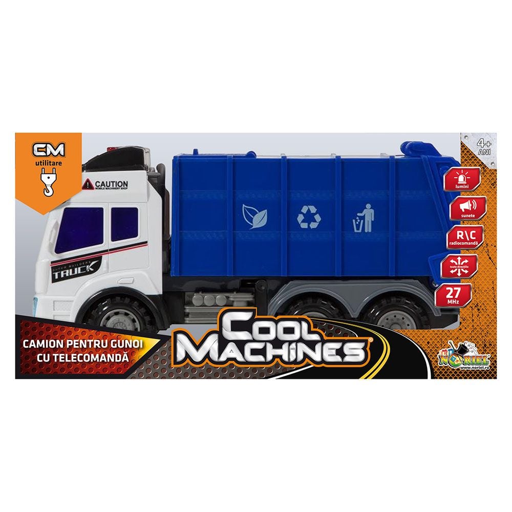 Camion pentru gunoi cu telecomanda - Cool Machines 