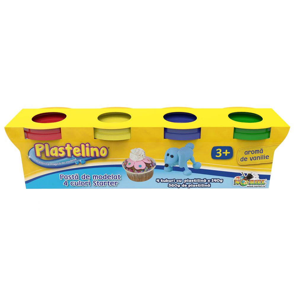 Plastelino - Pasta de modelat starter 4 culori II