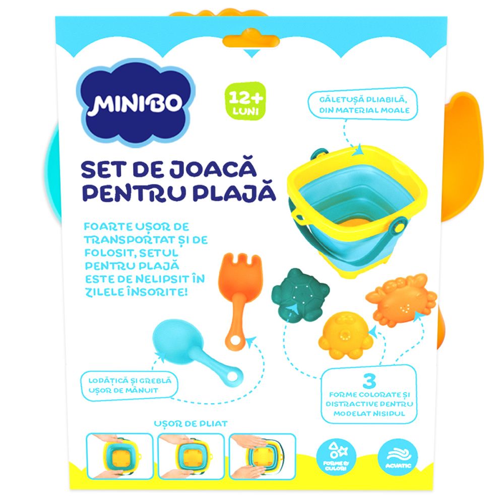 Set de joaca pentru plaja, Minibo