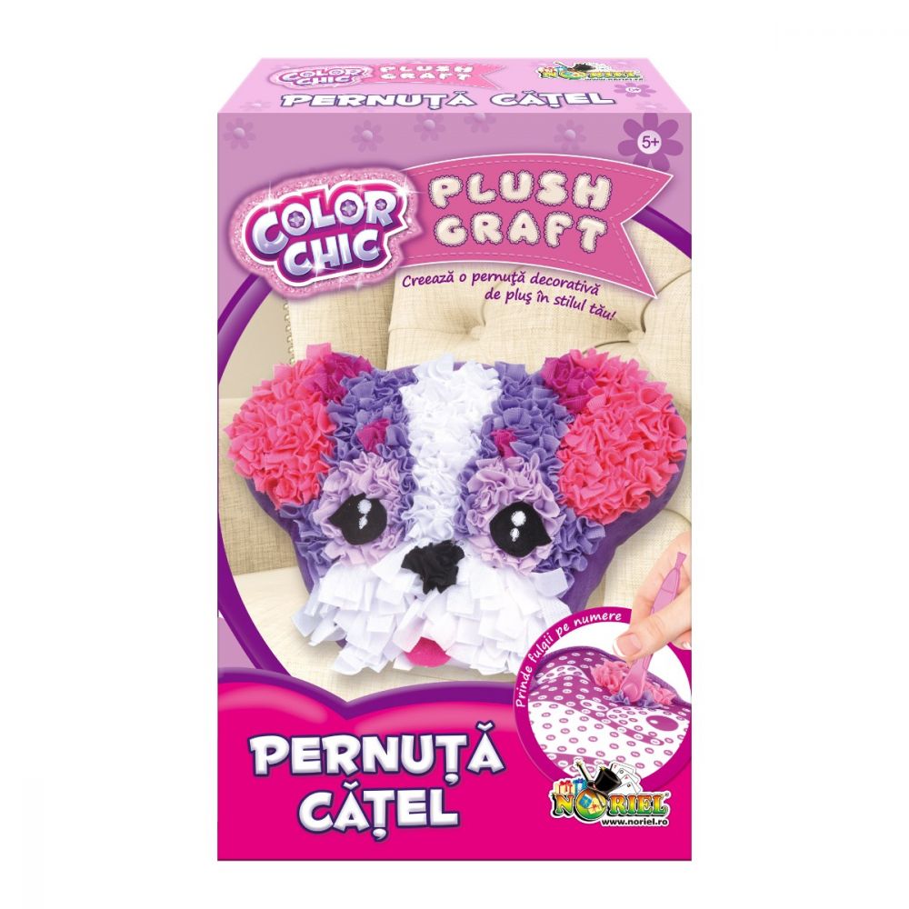 Set creativ Color Chic Plush Craft – Pernuta Catel
