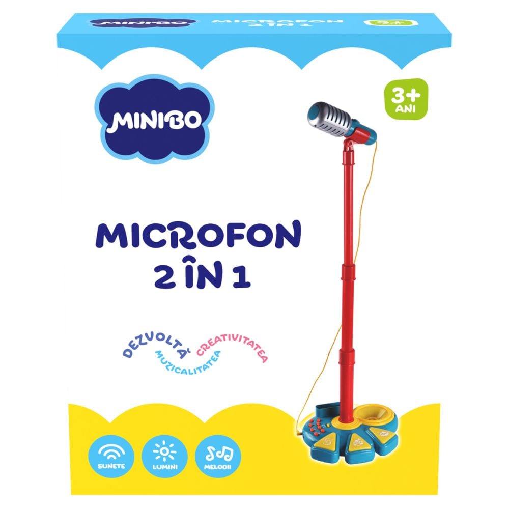 Microfon 2 in 1, Minibo