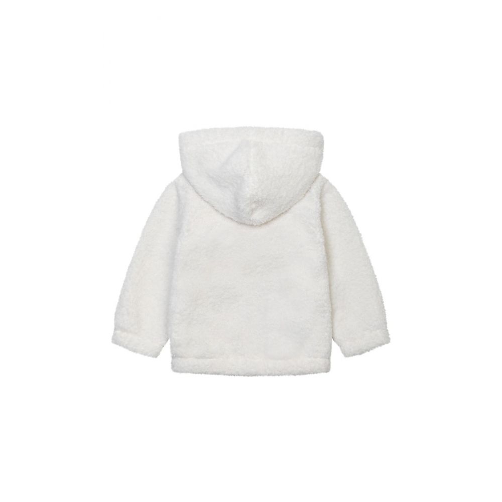 Jacheta din blana ecologica Minoti, alb