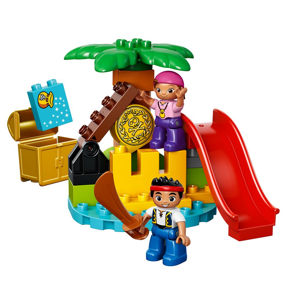 LEGO® DUPLO® - Jake si Comoara Piratilor din Tara de Nicaieri (10604)